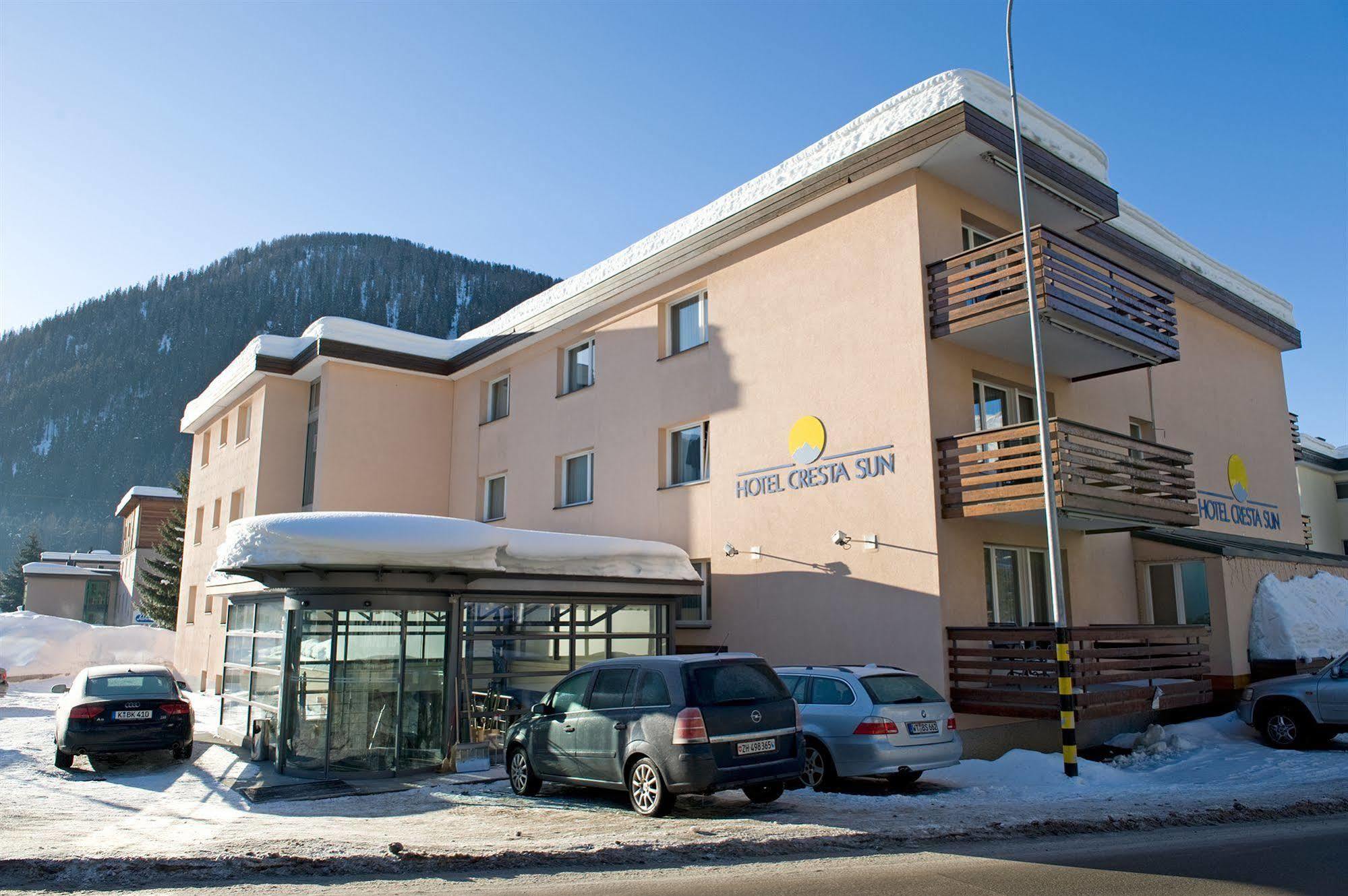 Hotel Cresta Sun Davos Exterior foto